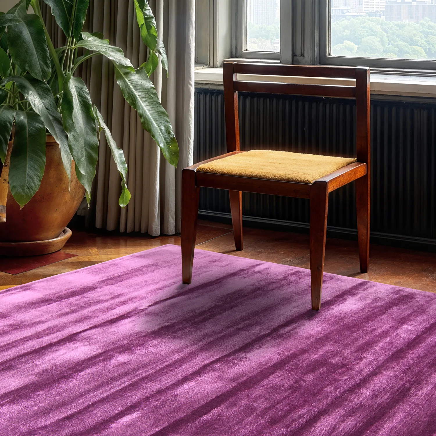 Viskosmatta - Jodhpur Special Luxury Edition (lila)