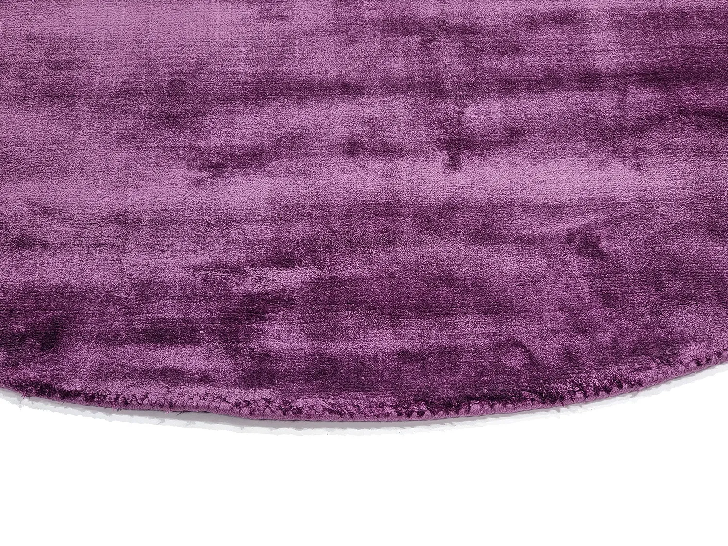 Rund matta - Jodhpur Special Luxury Edition (lila)