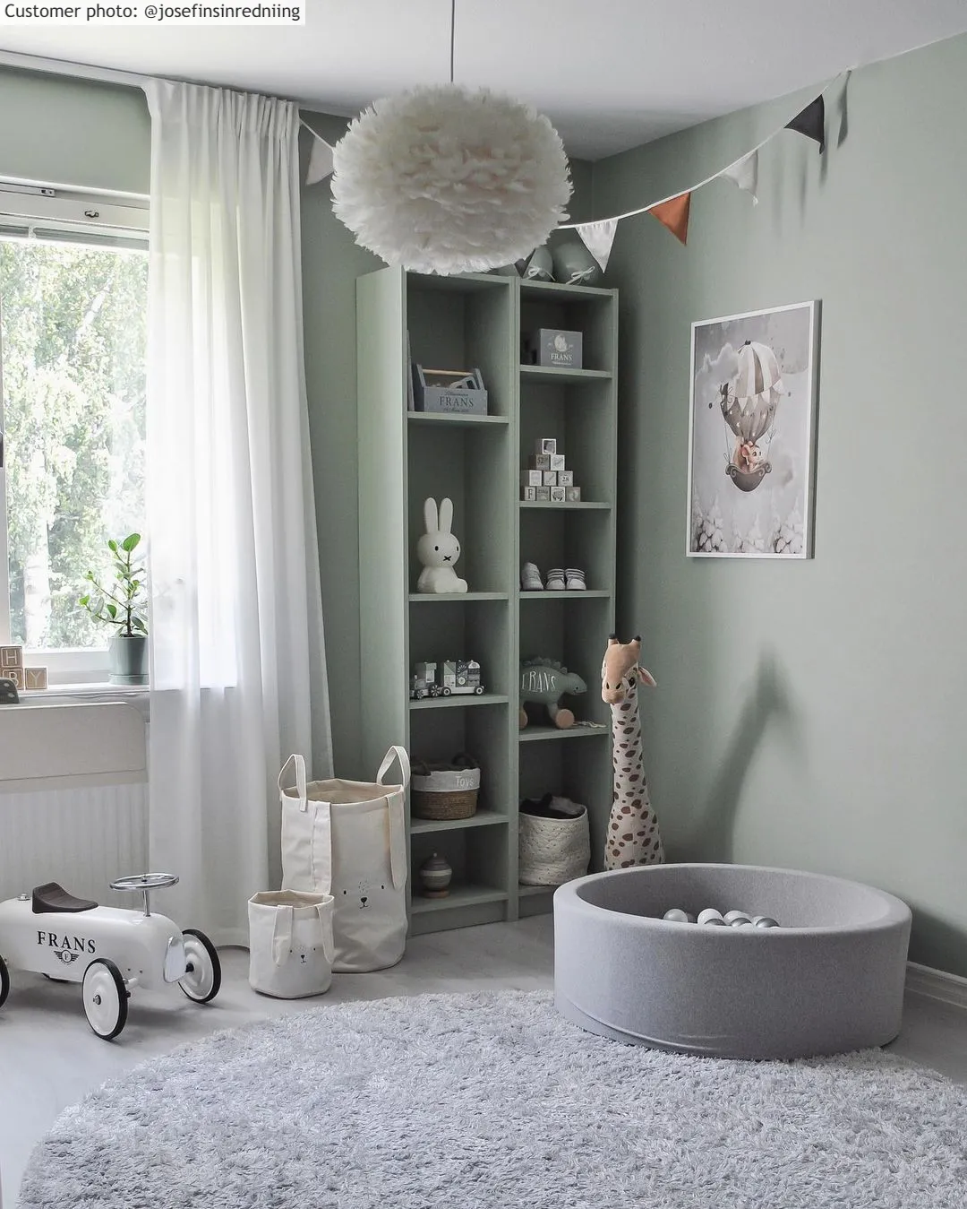 Runda mattor - Cosy (silver)
