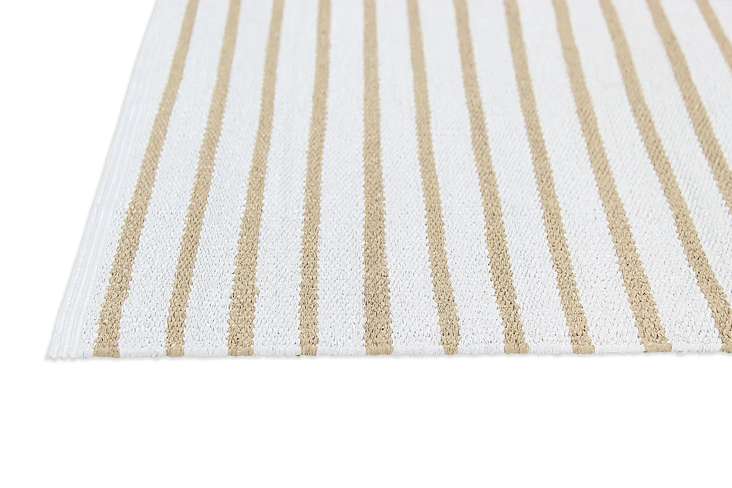 Plastmattor - Kensington (beige/vit)