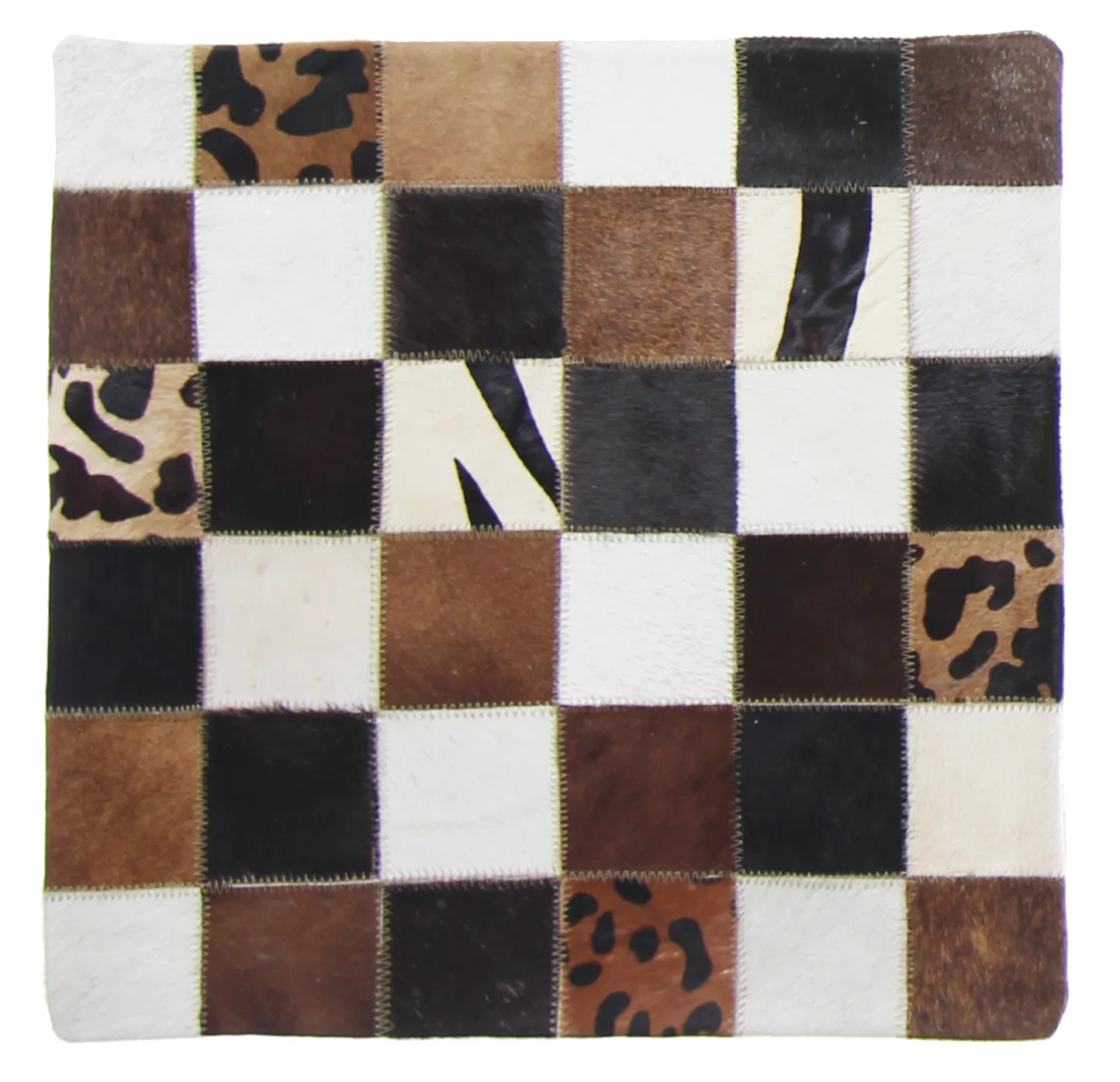 Kohuds-kudde (kuddfodral) 45 x 45 cm
