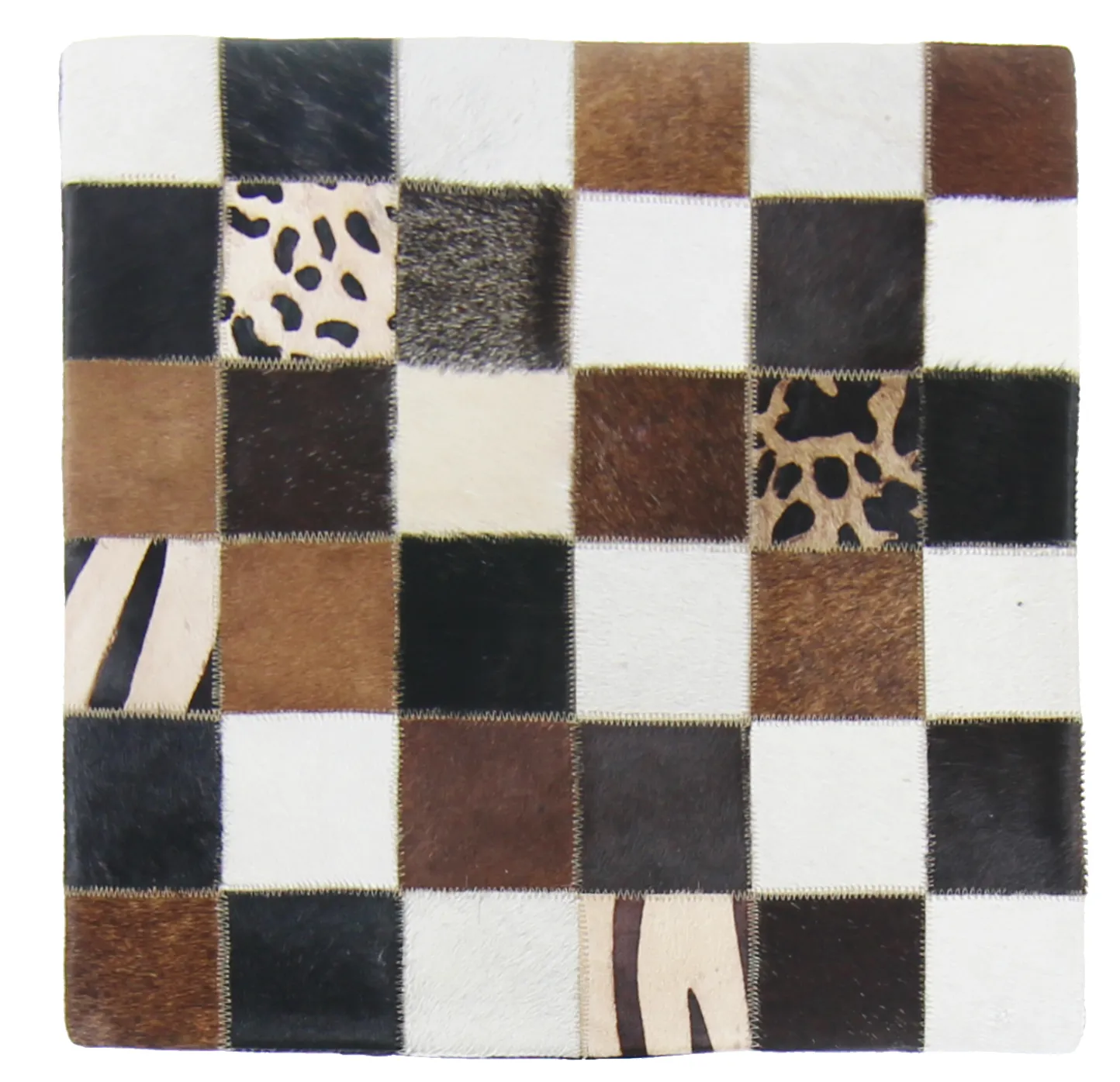 Kohuds-kudde (kuddfodral) 45 x 45 cm