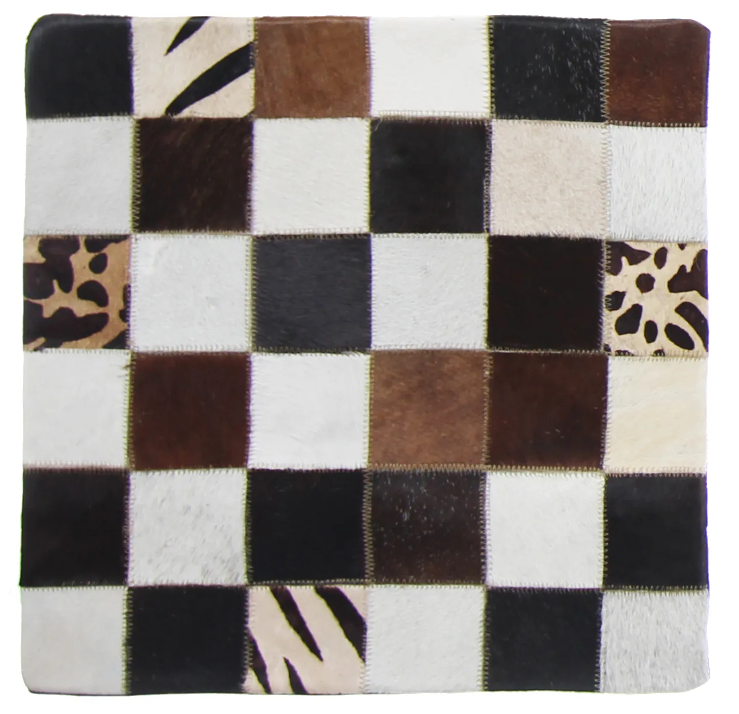 Kohuds-kudde (kuddfodral) 45 x 45 cm