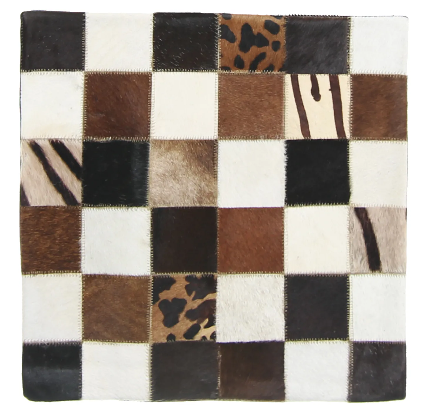 Kohuds-kudde (kuddfodral) 45 x 45 cm
