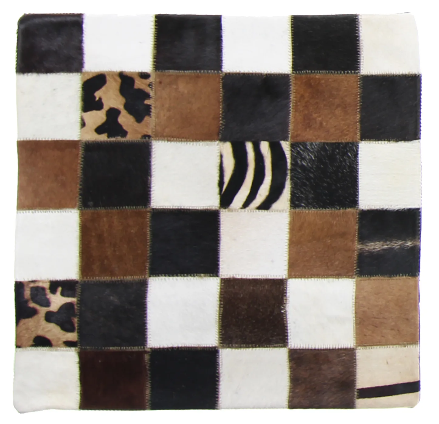 Kohuds-kudde (kuddfodral) 45 x 45 cm