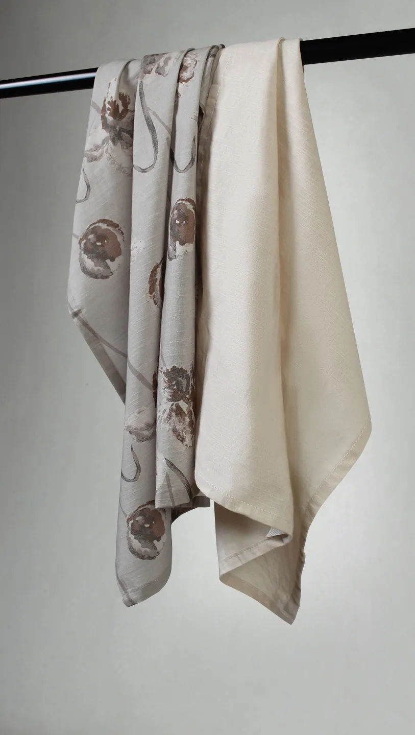 Kökshandduk 2-pack - Alegria (beige)