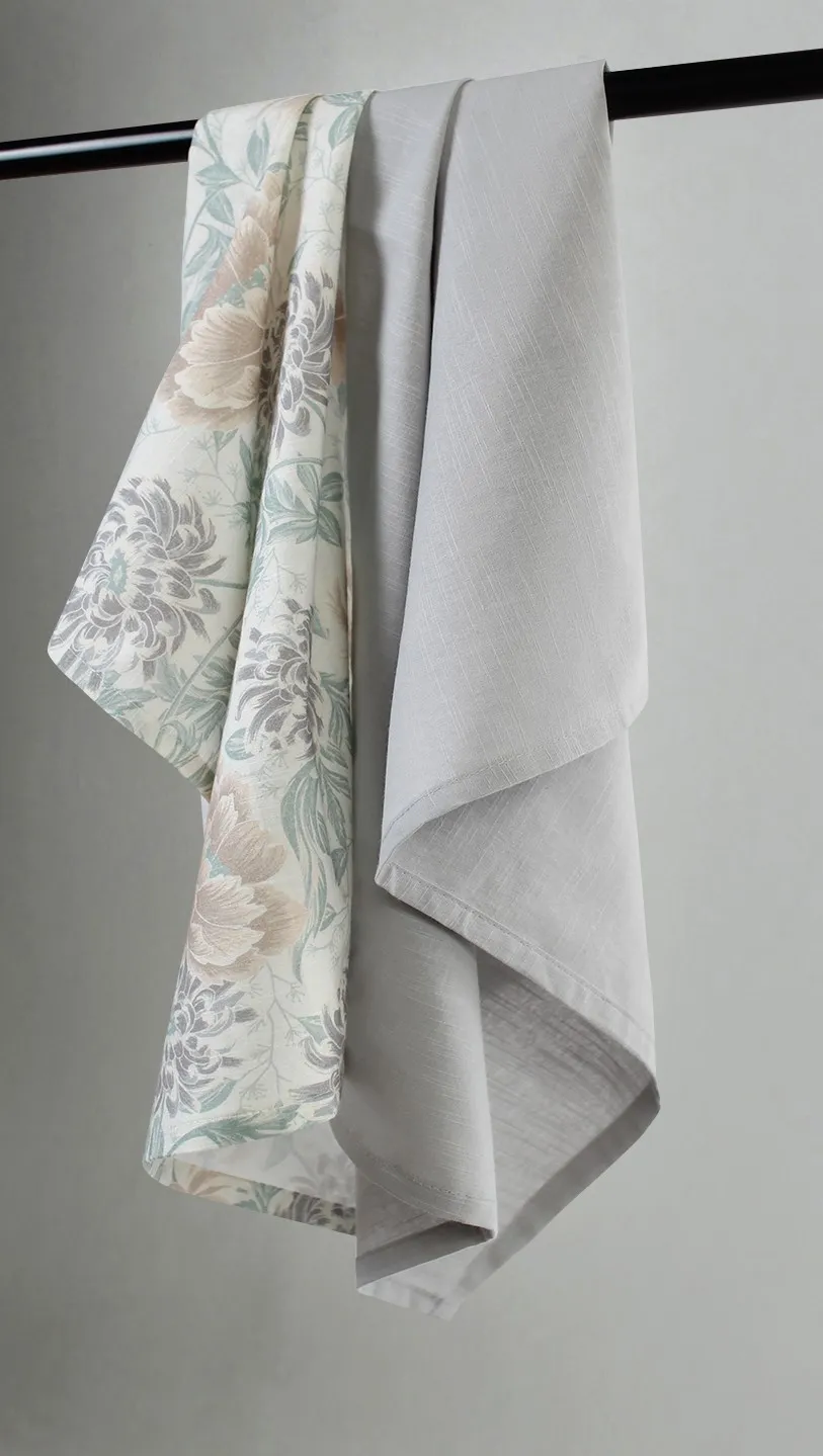 Kökshandduk 2-pack - Almira (beige)