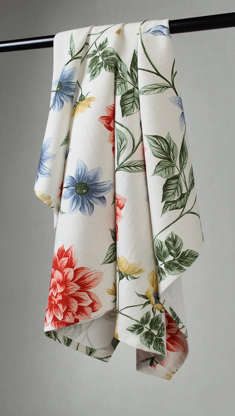 Kökshandduk 2-pack - Dahlia (röd)