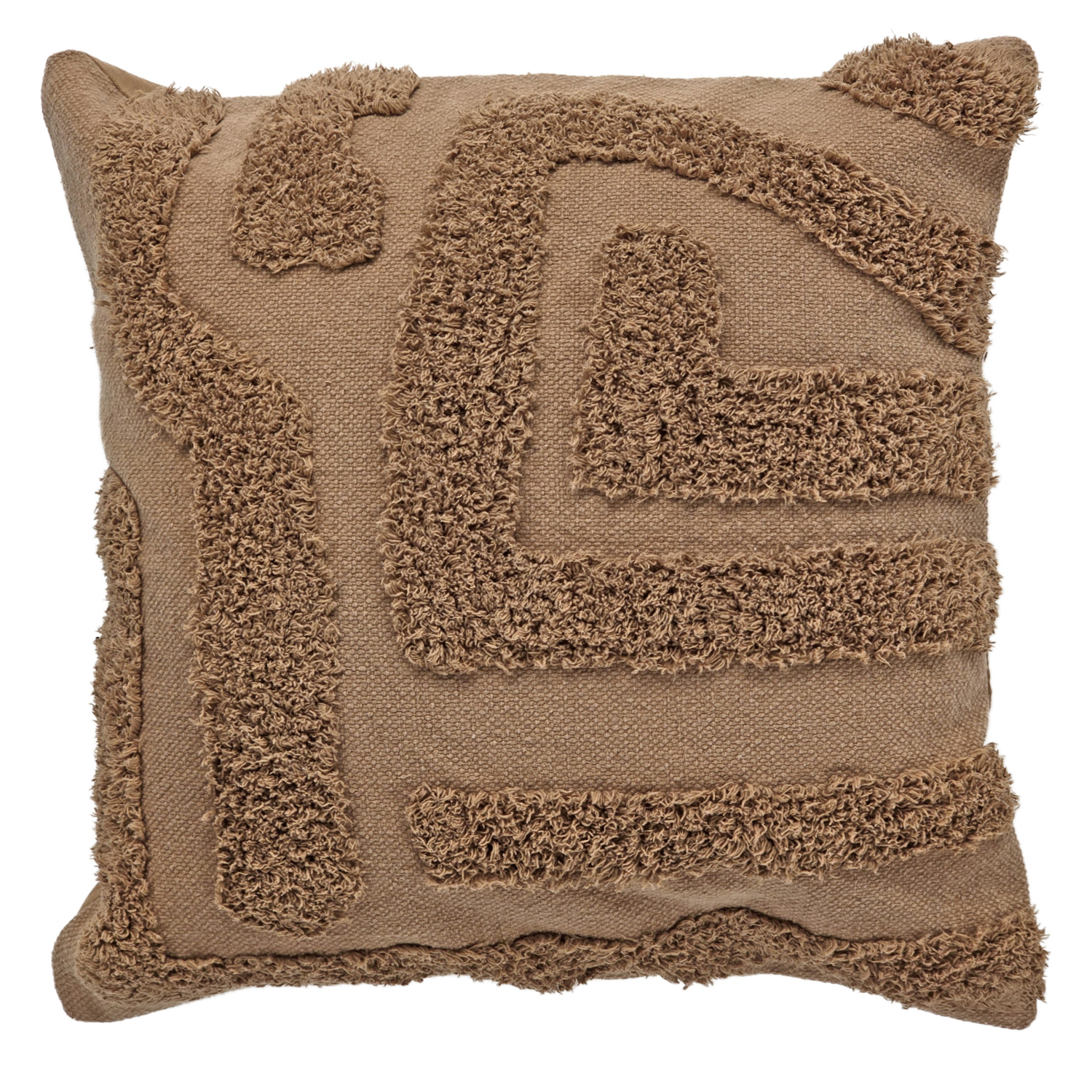 Kuddfodral - Alexa (beige) (Storlek: 60 x 60 cm)