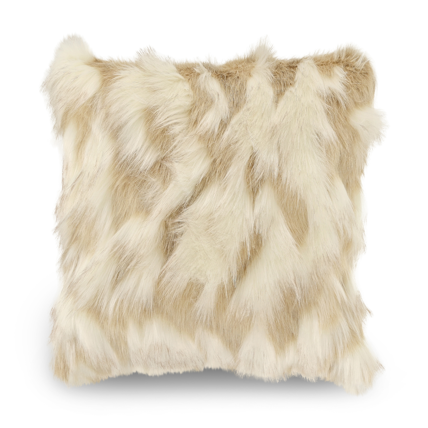 Kuddfodral - Clara (vit/beige) (Storlek: 45 x 45 cm)