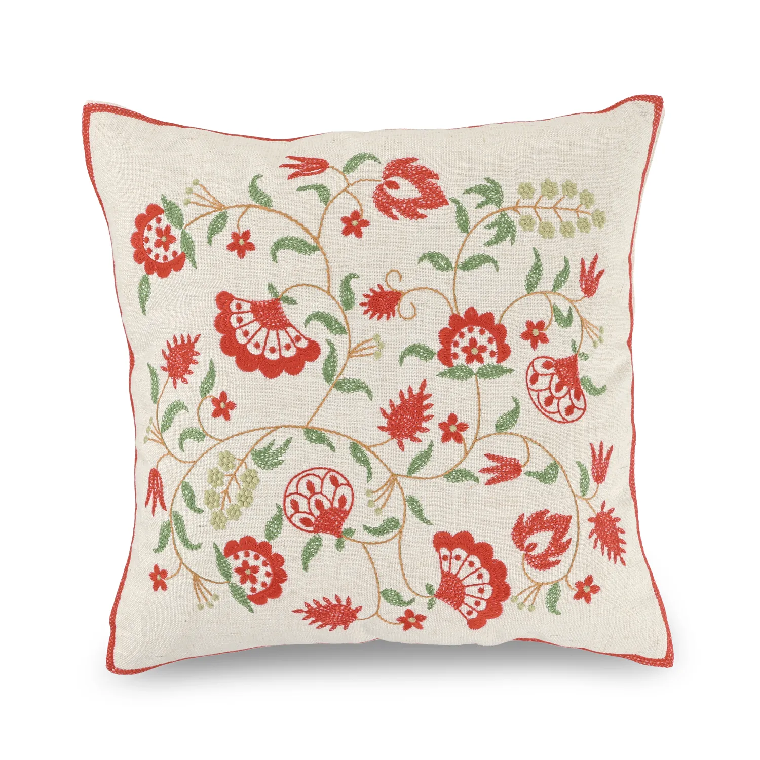Kuddfodral - Kalmar Embroidered Cushion Cover (multi)