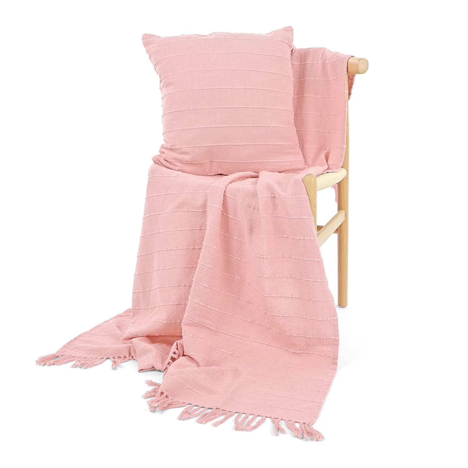 Filtar - Nalani cotton throw (rosa)