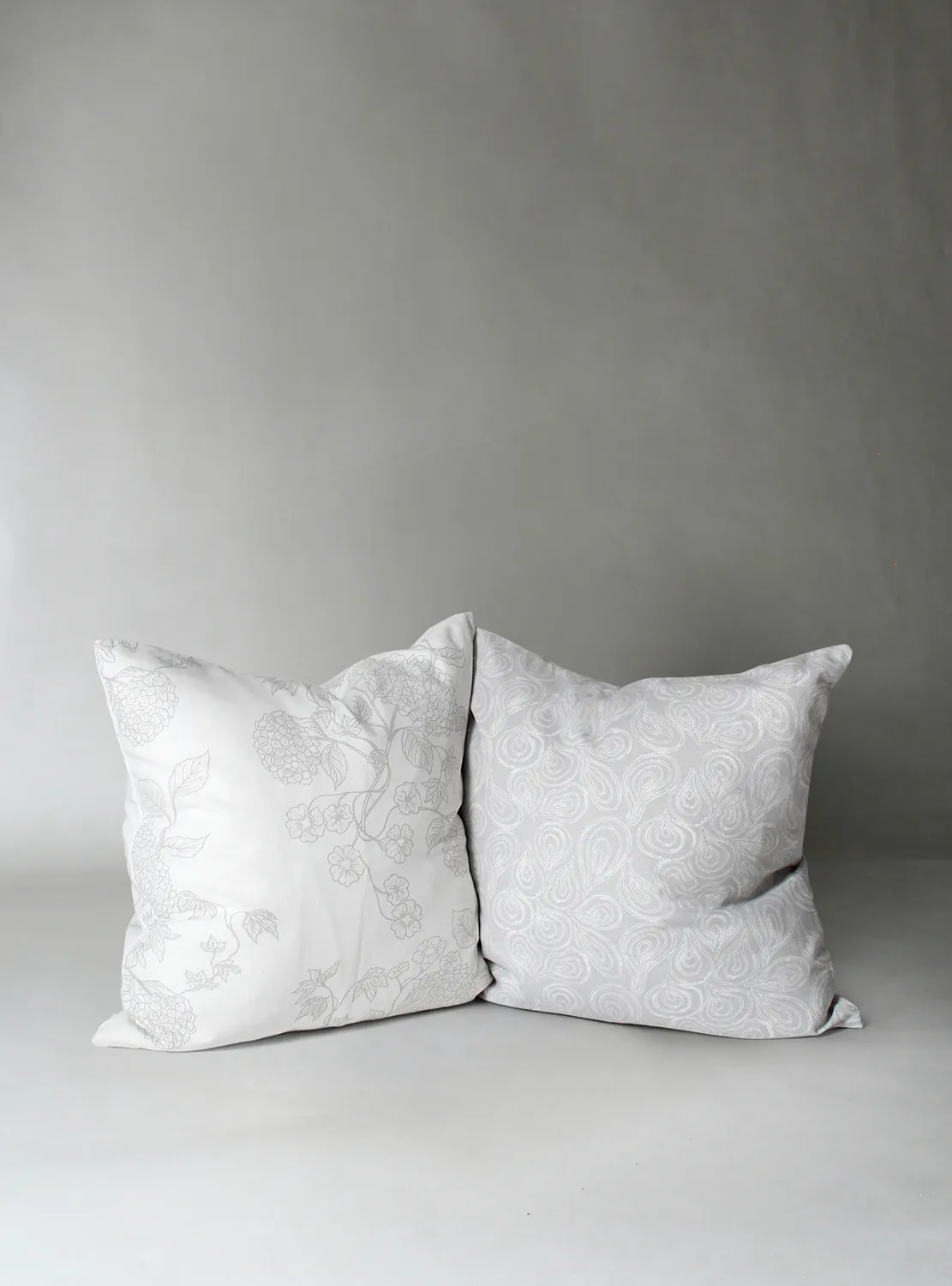 Kuddfodral 2-pack - Merja (grå)