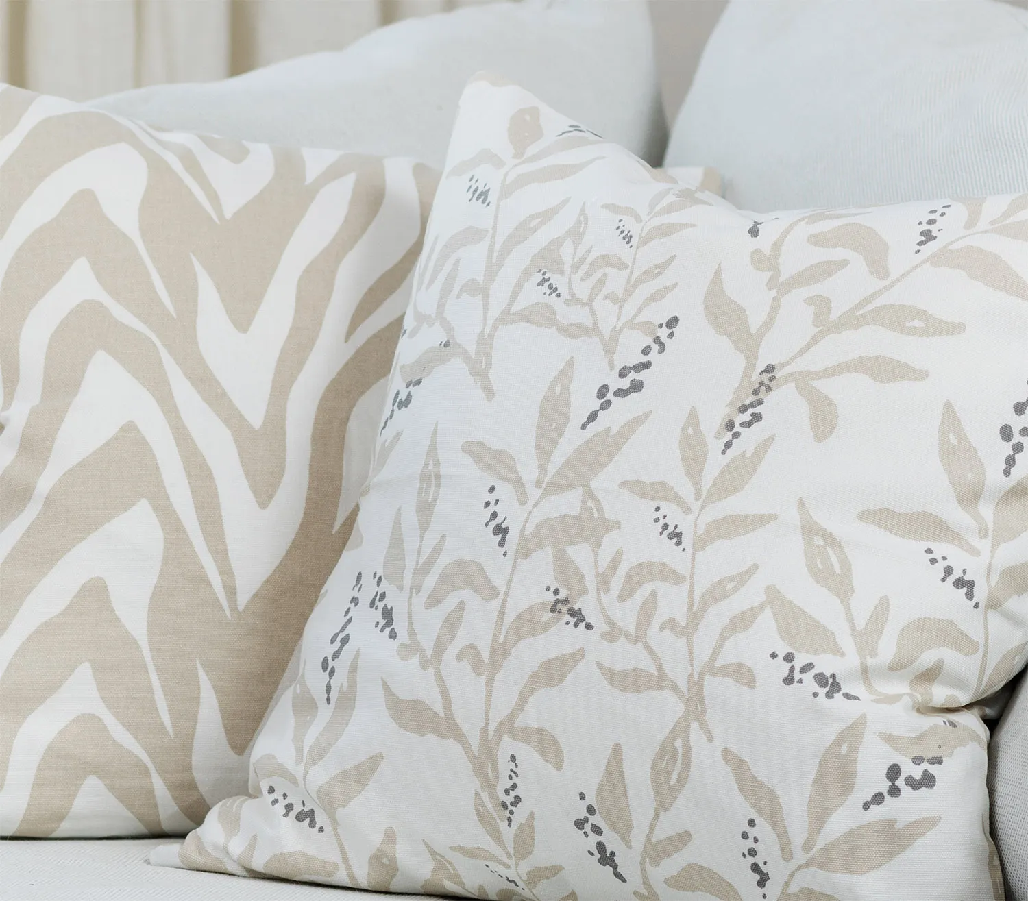 Kuddfodral 2-pack - Laura (beige)