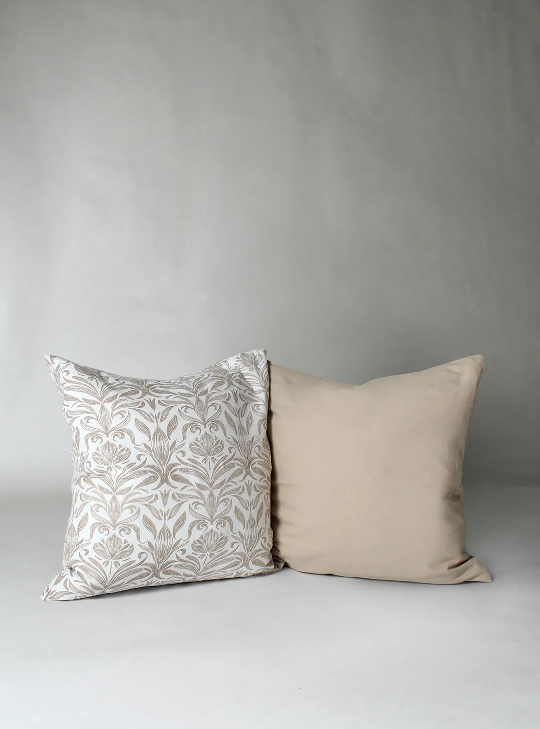 Kuddfodral 2-pack - Viola (beige)