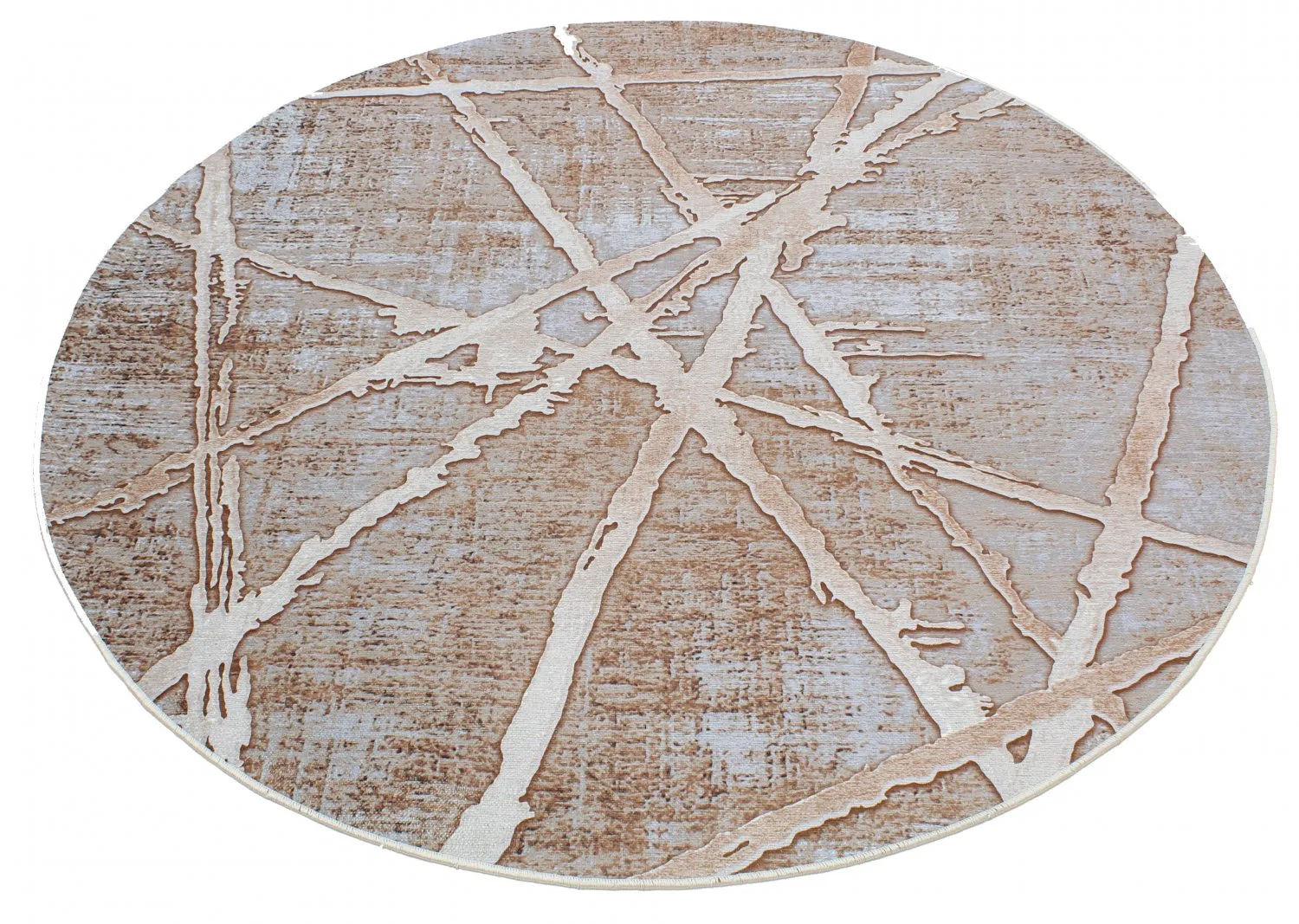 Rund matta - Lagos (beige)