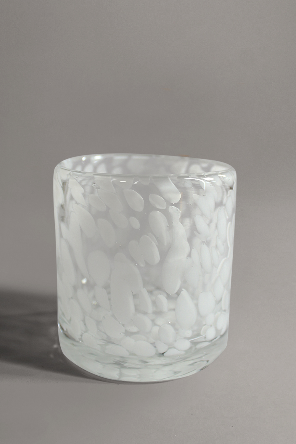 Ljuslykta S - Haven (vit) (Storlek: 8 x 8 cm)