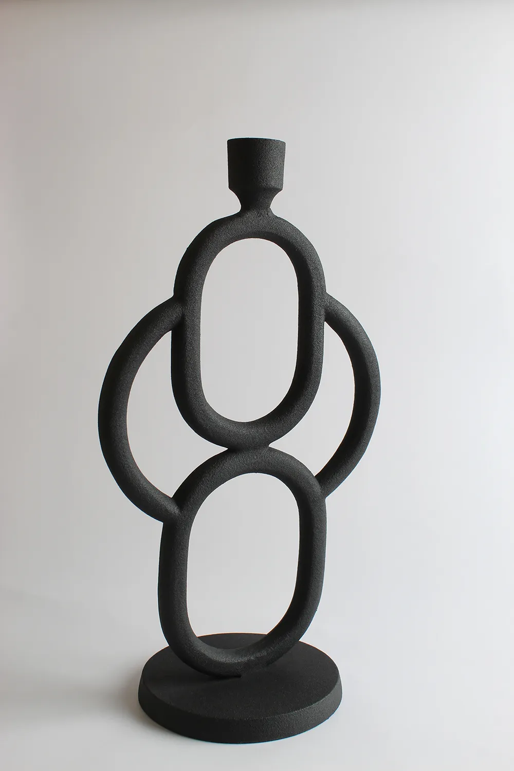 Ljusstake - Iza (svart)