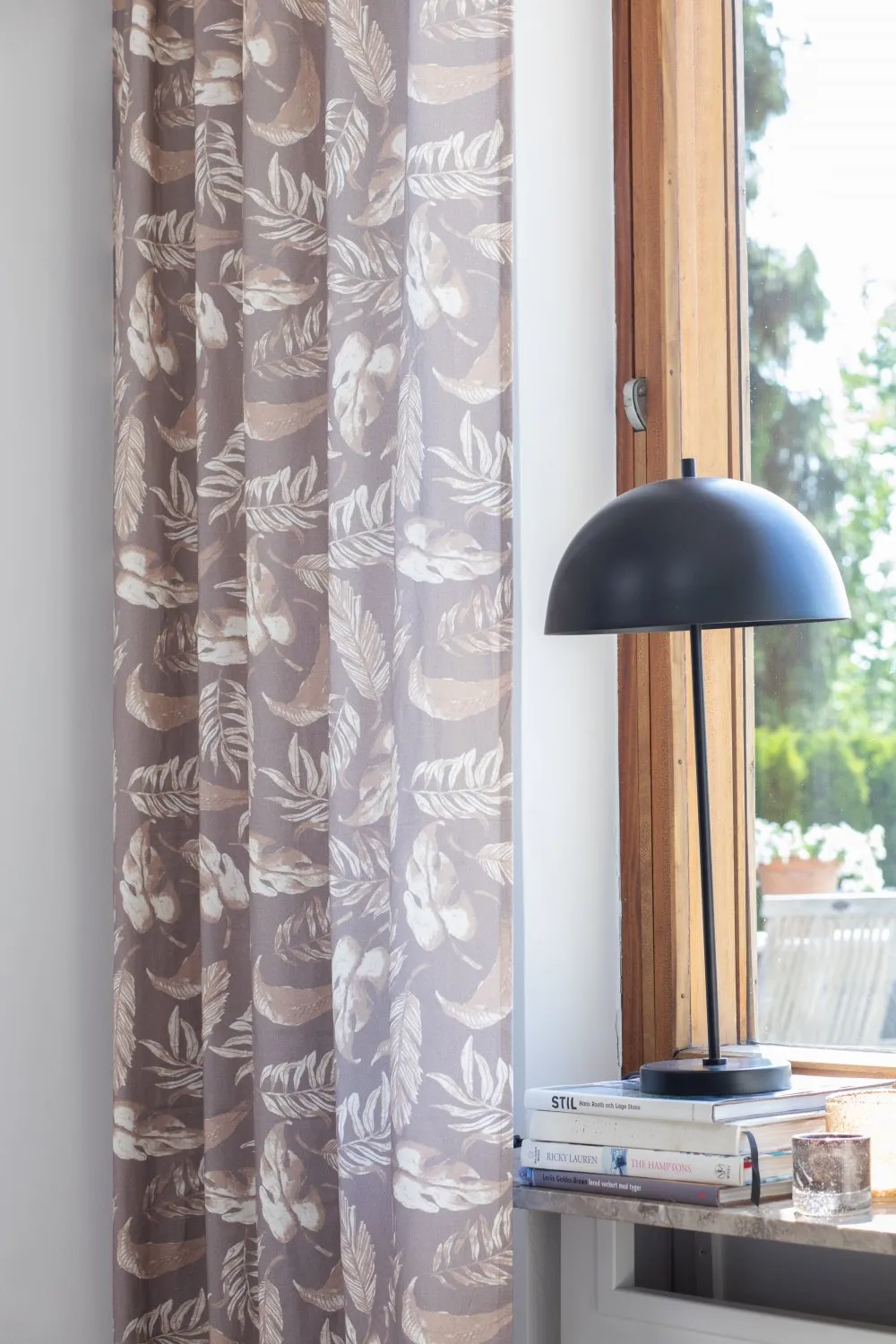 Gardiner - Bomullsgardin Lowe (beige)