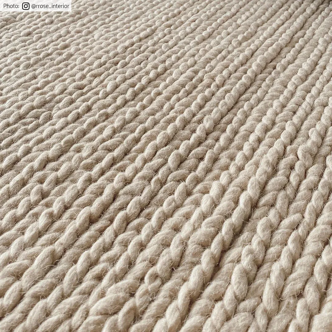 Rund matta - Lynmouth (cream)