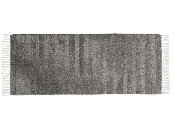 Plast- och garnmattor - Horredsmattan Maja Mix (grafit) (Storlek: 70 x 250 cm)