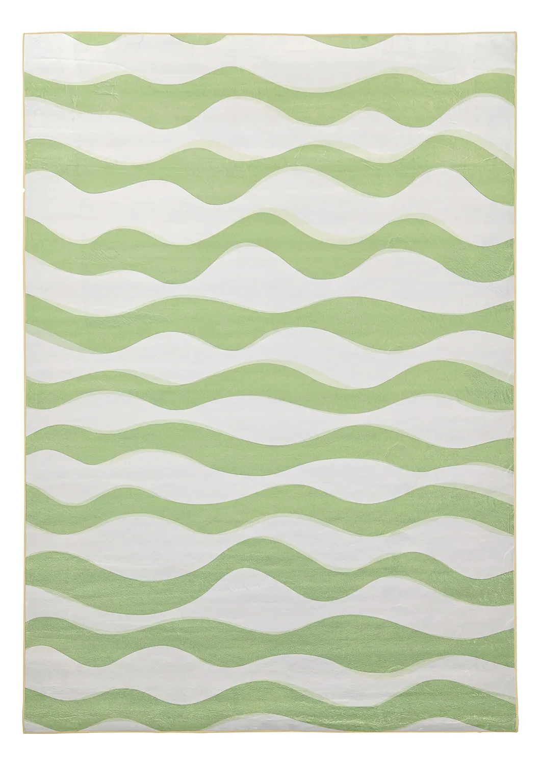 Wiltonmatta - Marsala (grön/vit)