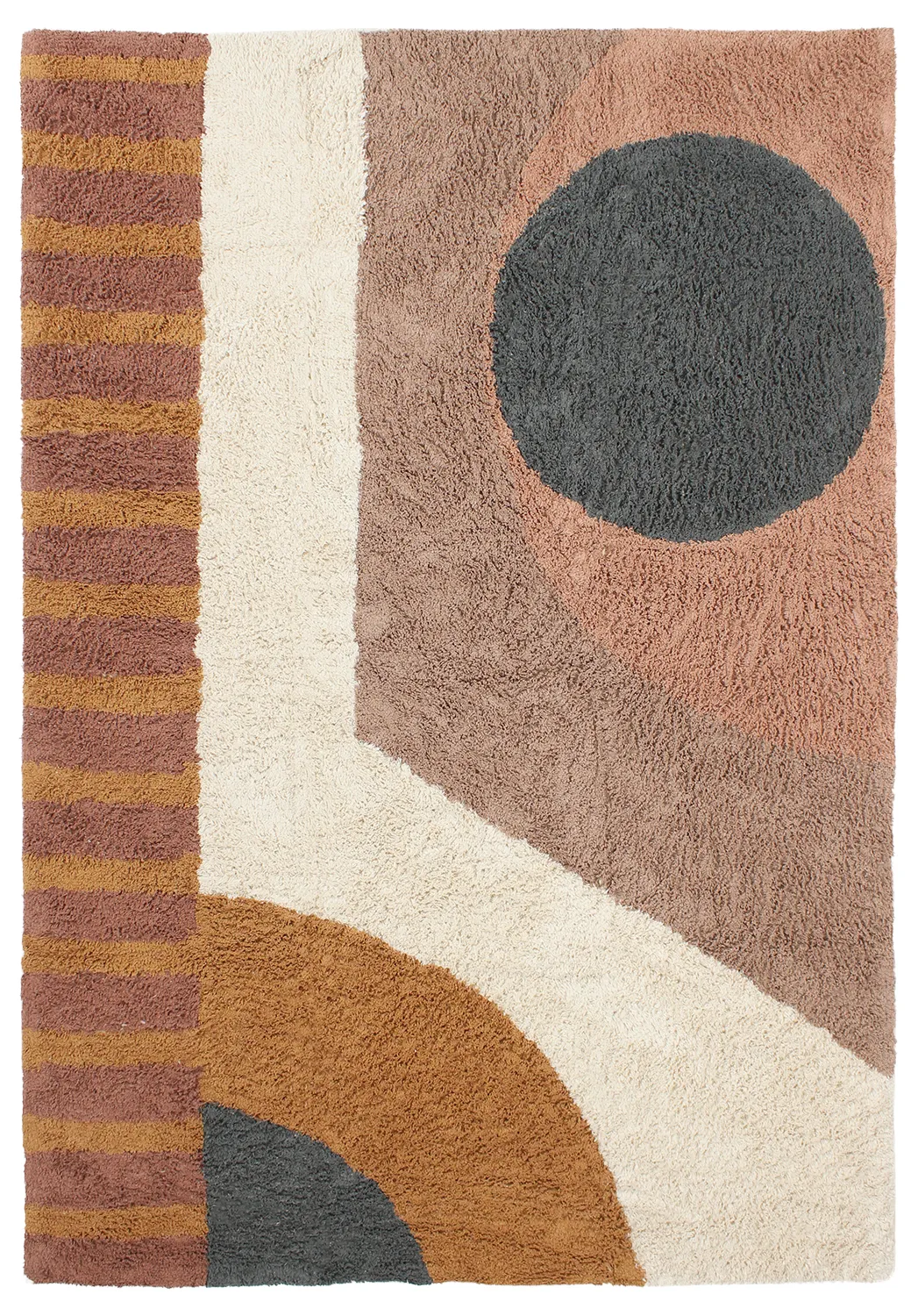 Ryamattor - Alpe Natural Cotton Shaggy (multi)