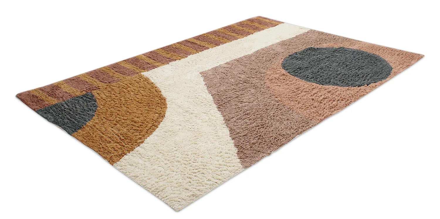Ryamattor - Alpe Natural Cotton Shaggy (multi)