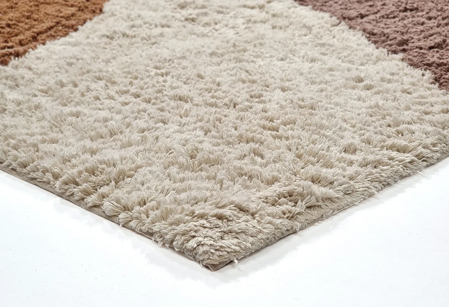 Ryamattor - Alpe Natural Cotton Shaggy (multi)