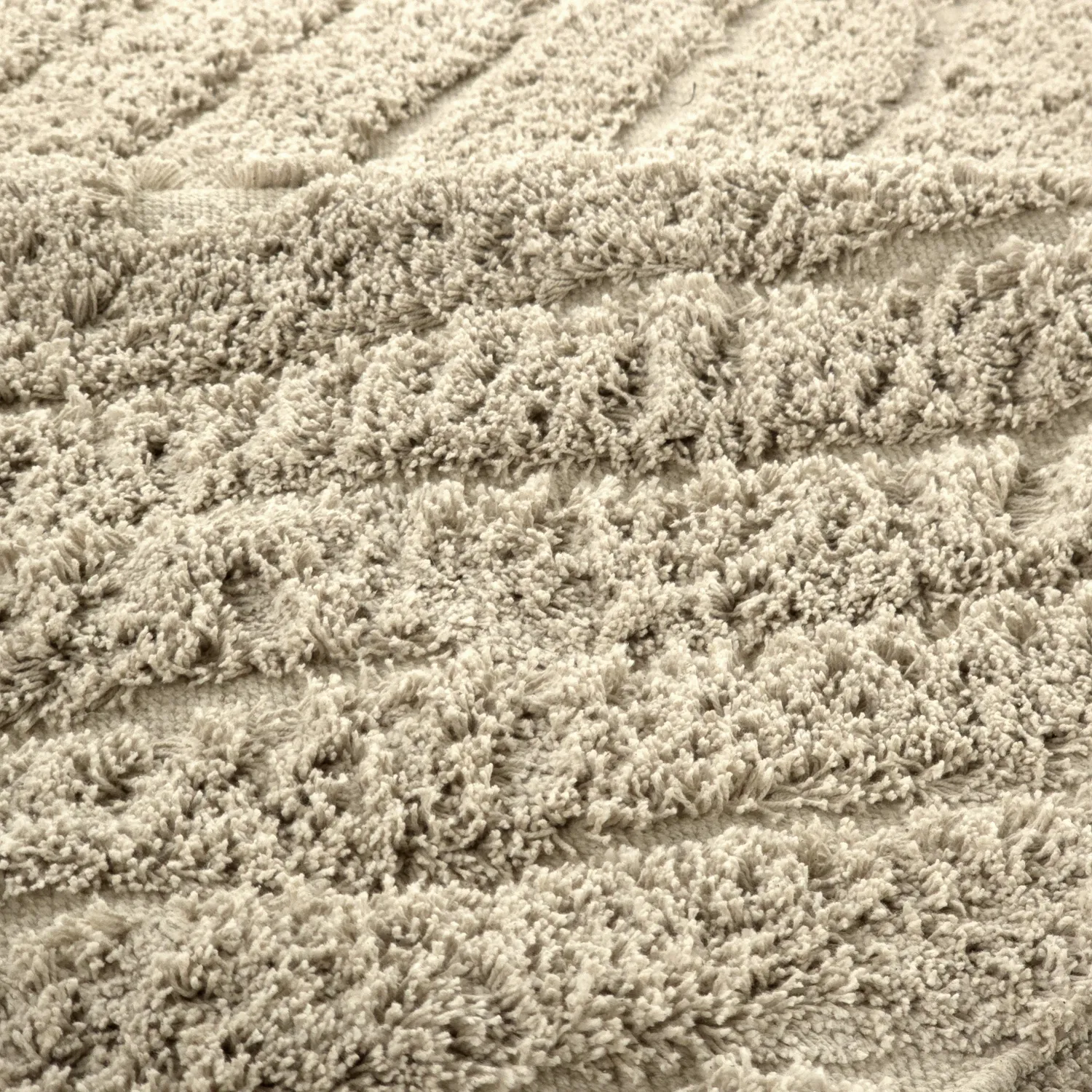 Ryamattor - Amberley Natural Cotton Shaggy (beige)