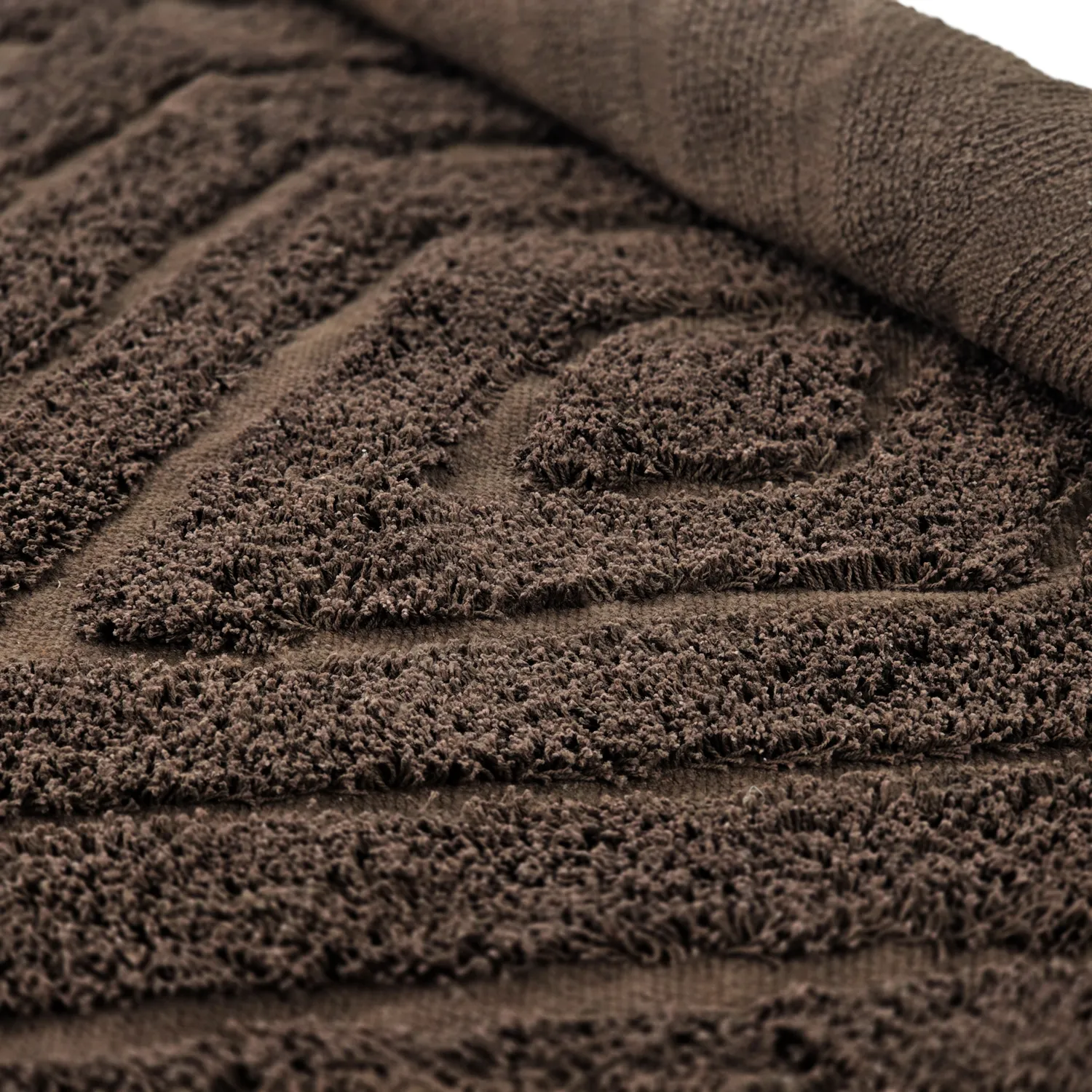 Ryamattor - Amberley Natural Cotton Shaggy (brun)