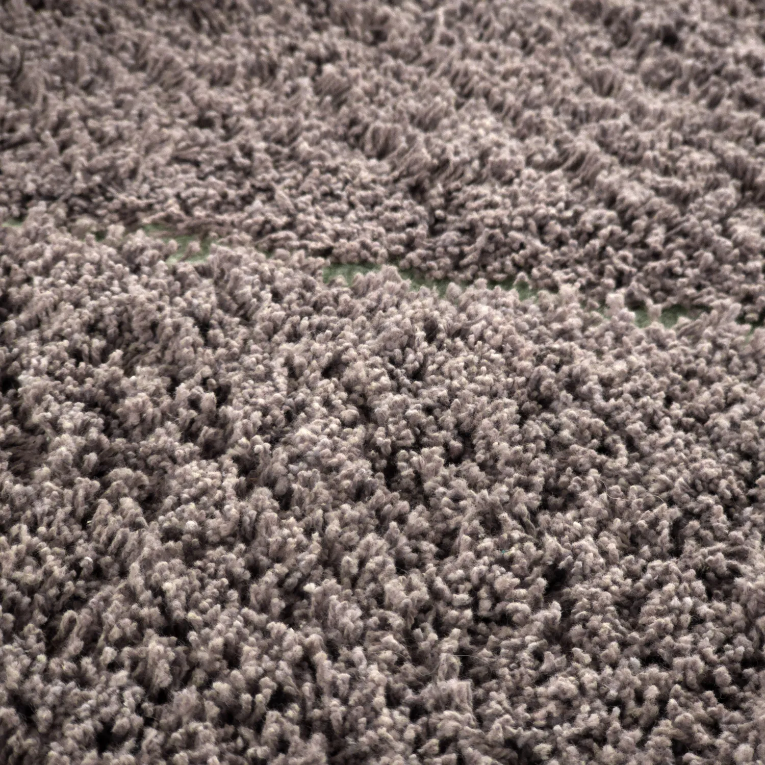 Ryamattor - Bellevue Natural Cotton Shaggy (taupe/grön)