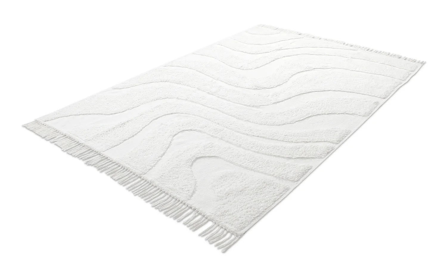Ryamattor - Bonnie Natural Cotton Shaggy (offwhite)