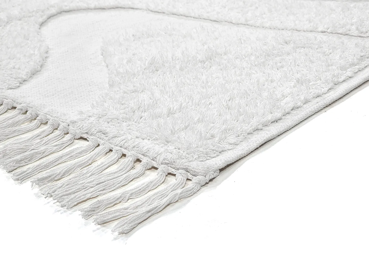 Ryamattor - Bonnie Natural Cotton Shaggy (offwhite)