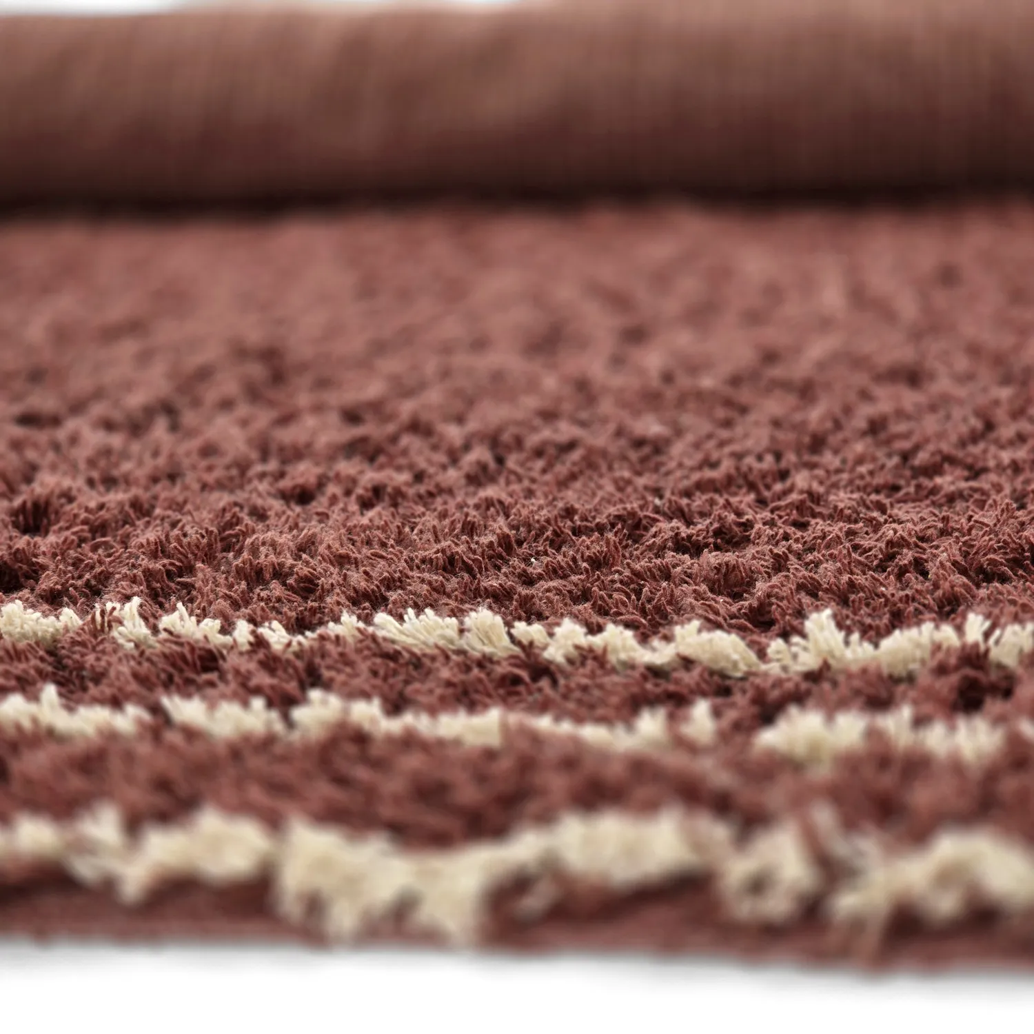 Ryamattor - Cataya Natural Cotton Shaggy (brun/beige)
