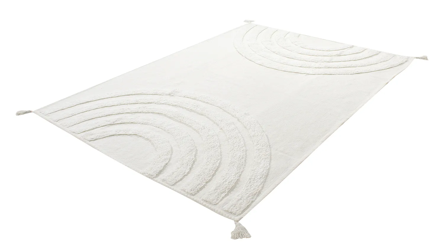 Ryamattor - Everly Natural Cotton Shaggy (offwhite)