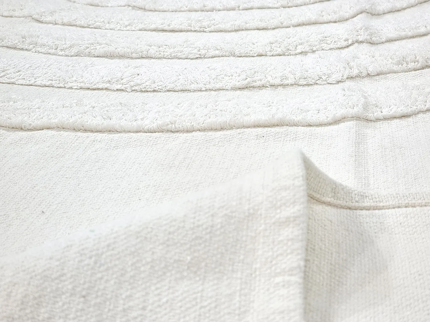 Ryamattor - Everly Natural Cotton Shaggy (offwhite)
