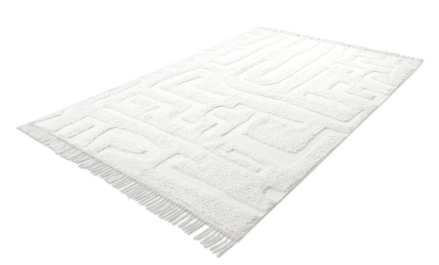 Ryamattor - Fallon Natural Cotton Shaggy (offwhite)