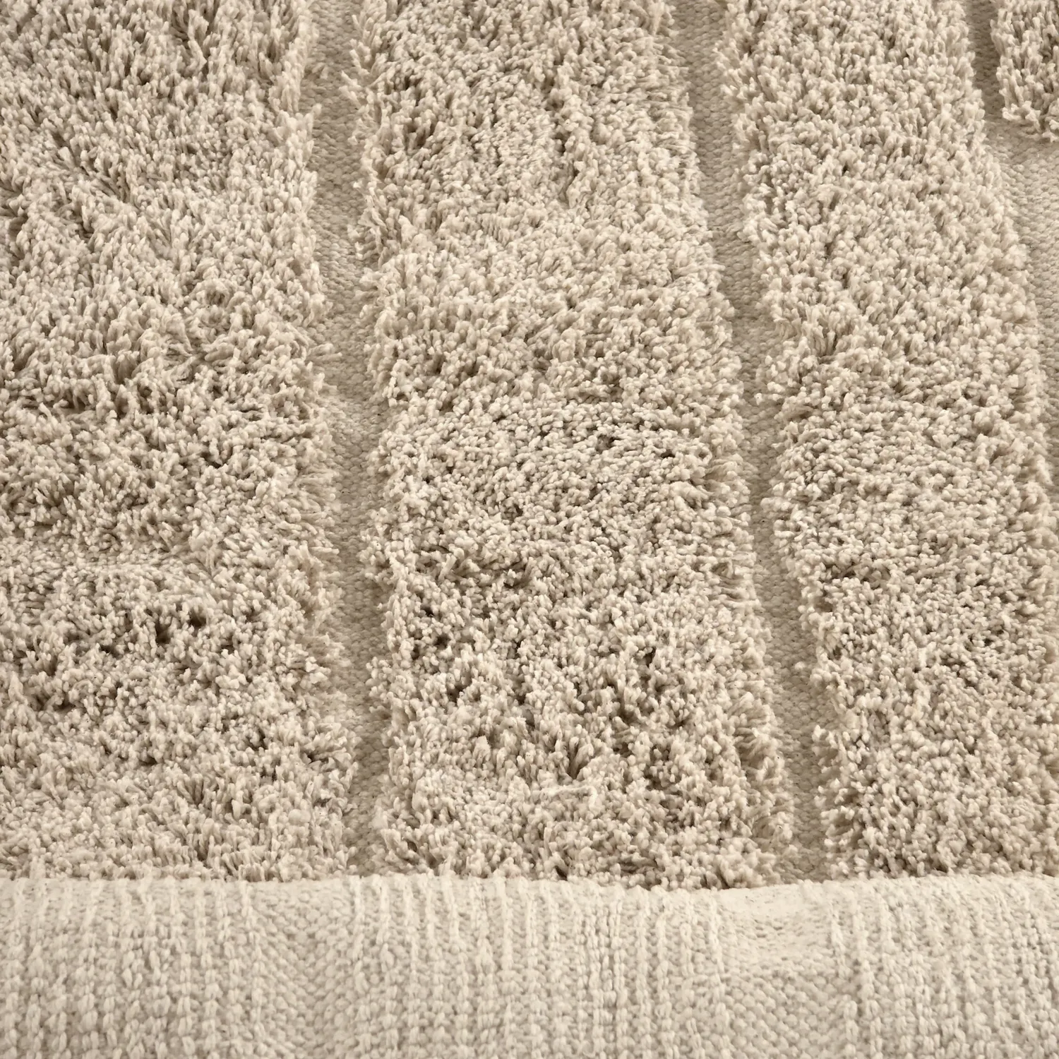 Ryamattor - Farley Natural Cotton Shaggy (beige)