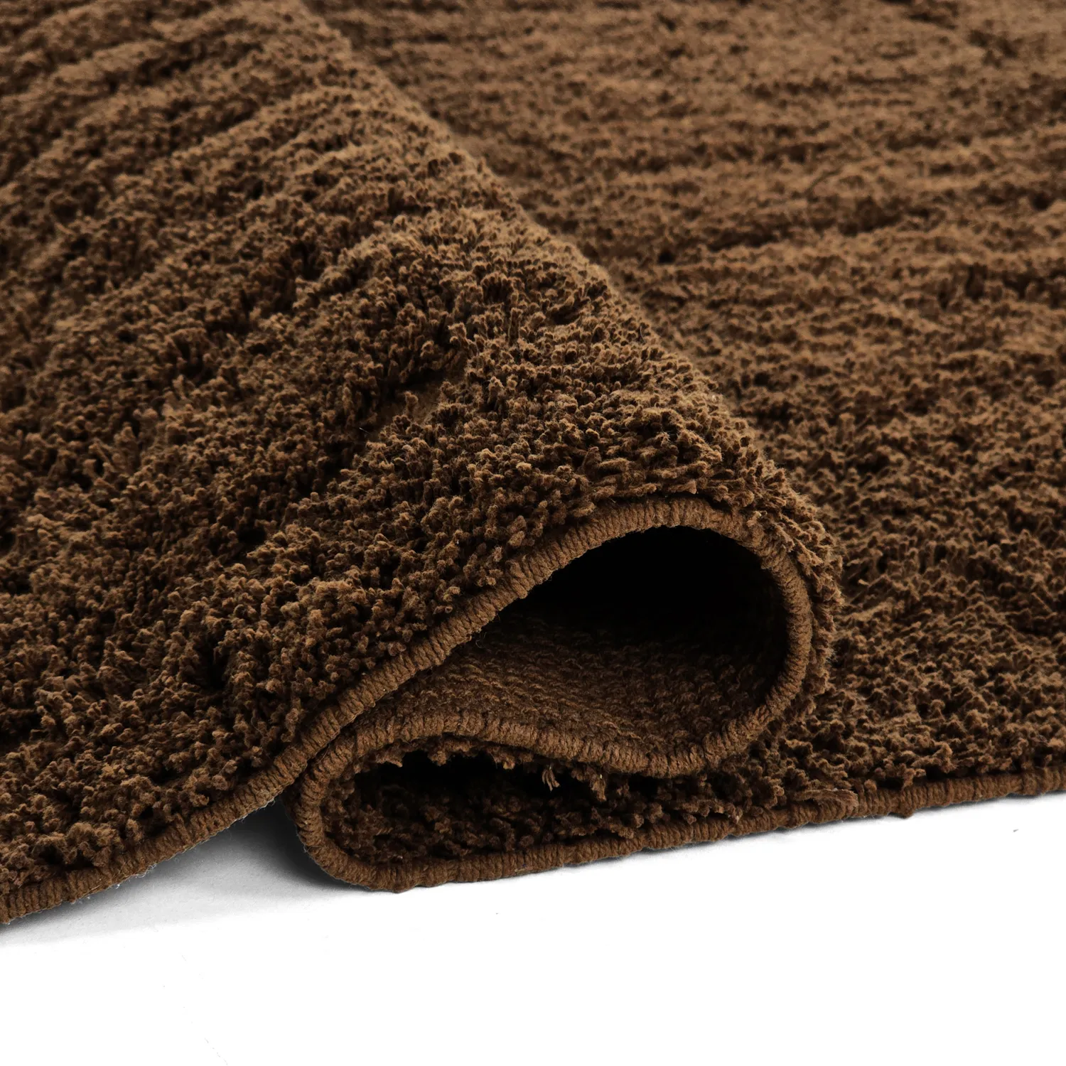Ryamattor - Farley Natural Cotton Shaggy (brun)