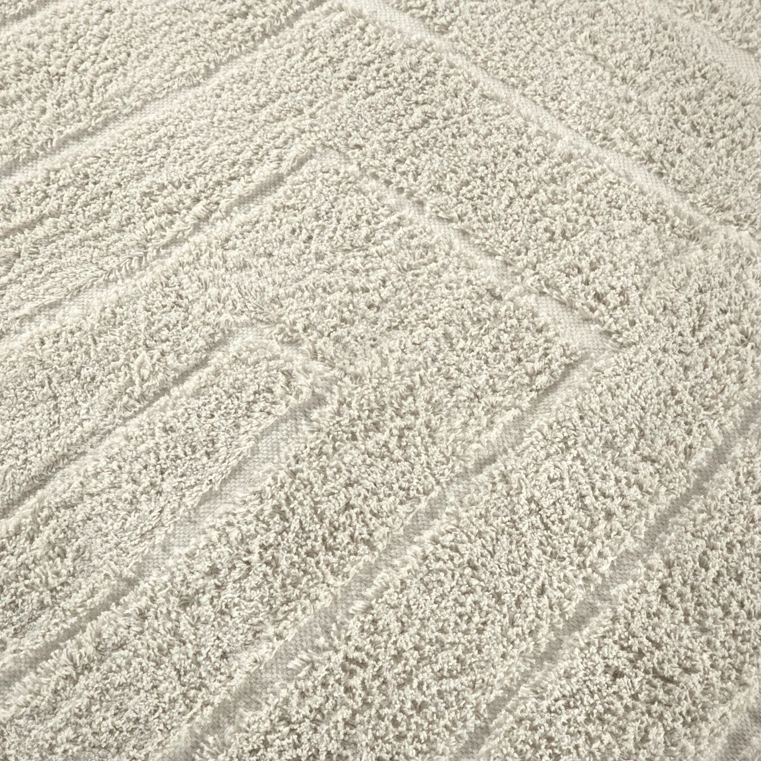 Ryamattor - Farley Natural Cotton Shaggy (offwhite)