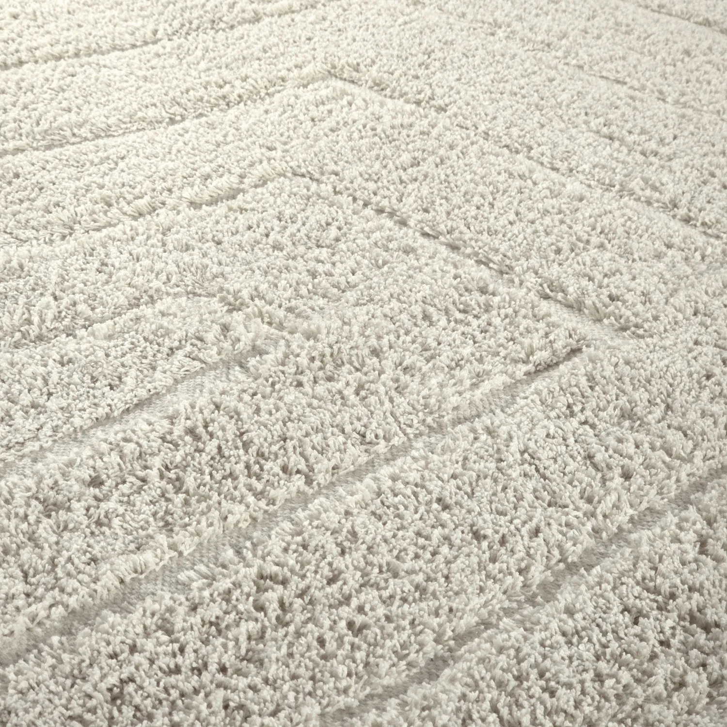 Ryamattor - Farley Natural Cotton Shaggy (offwhite)
