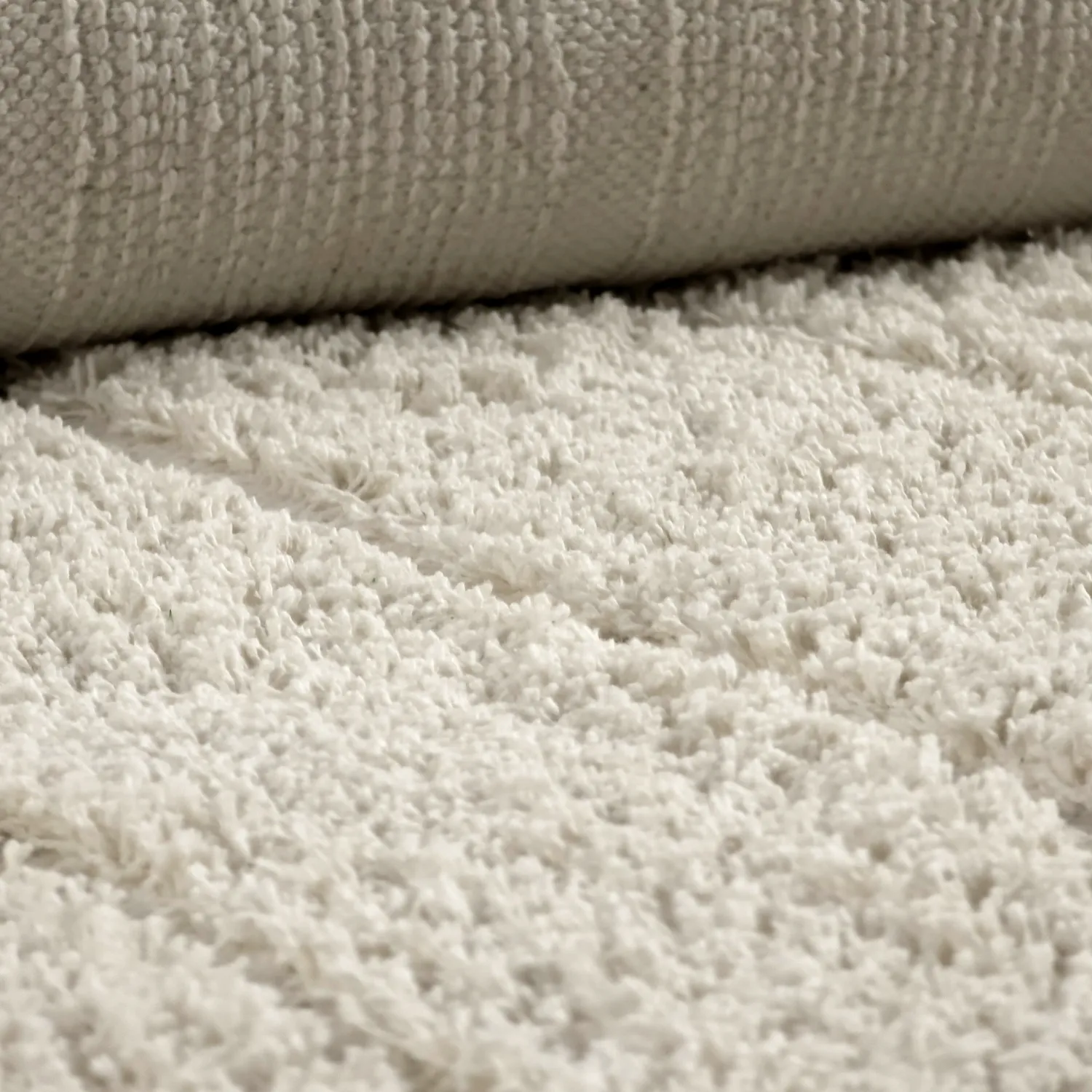 Ryamattor - Farley Natural Cotton Shaggy (offwhite)