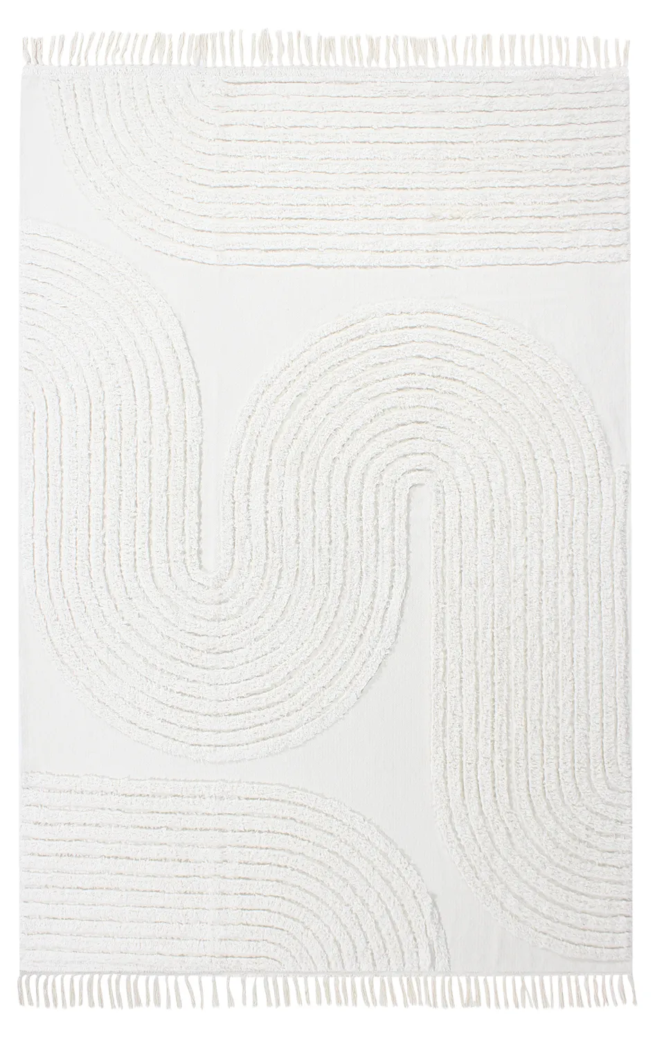 Ryamattor - Jovie Natural Cotton Shaggy (offwhite)
