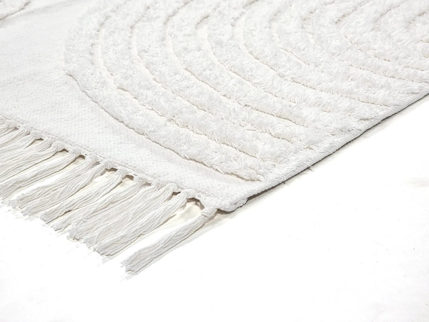 Ryamattor - Jovie Natural Cotton Shaggy (offwhite)