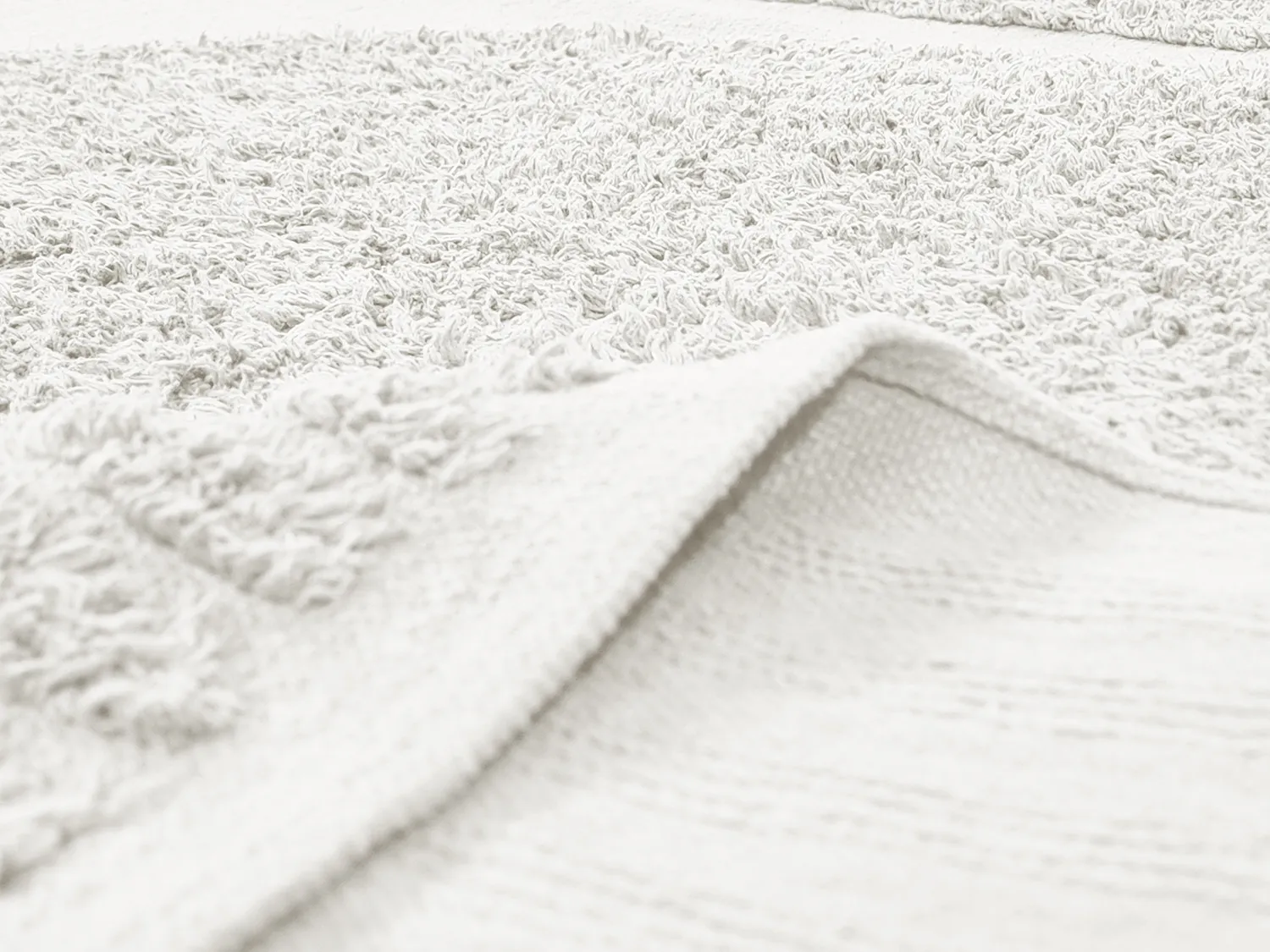 Rund matta - Jovie Natural Cotton Shaggy (offwhite)
