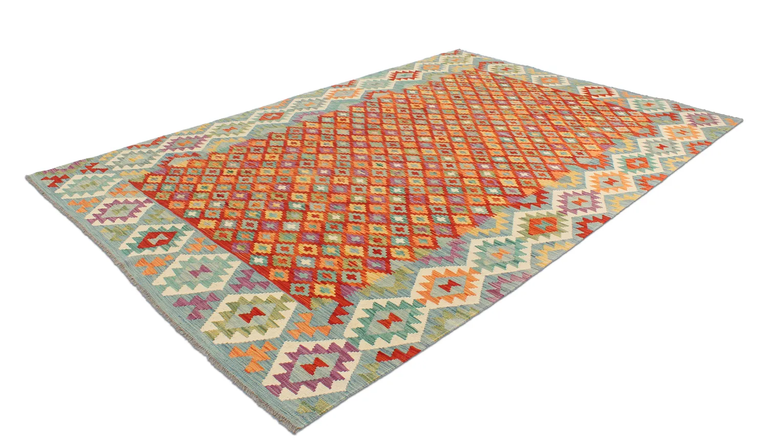 Orientalisk kelimmatta 306 x 202 cm