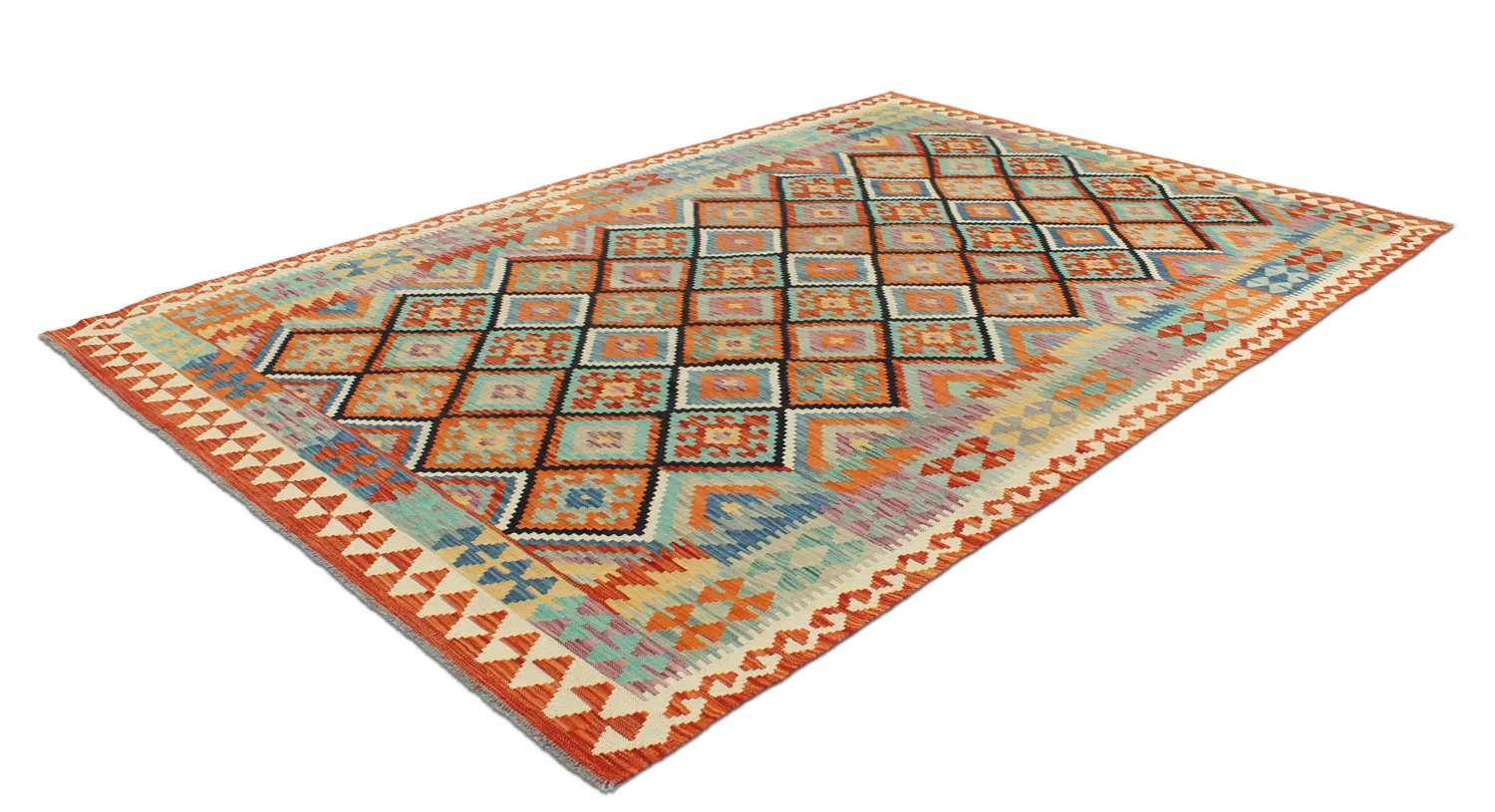 Orientalisk kelimmatta 300 x 203 cm