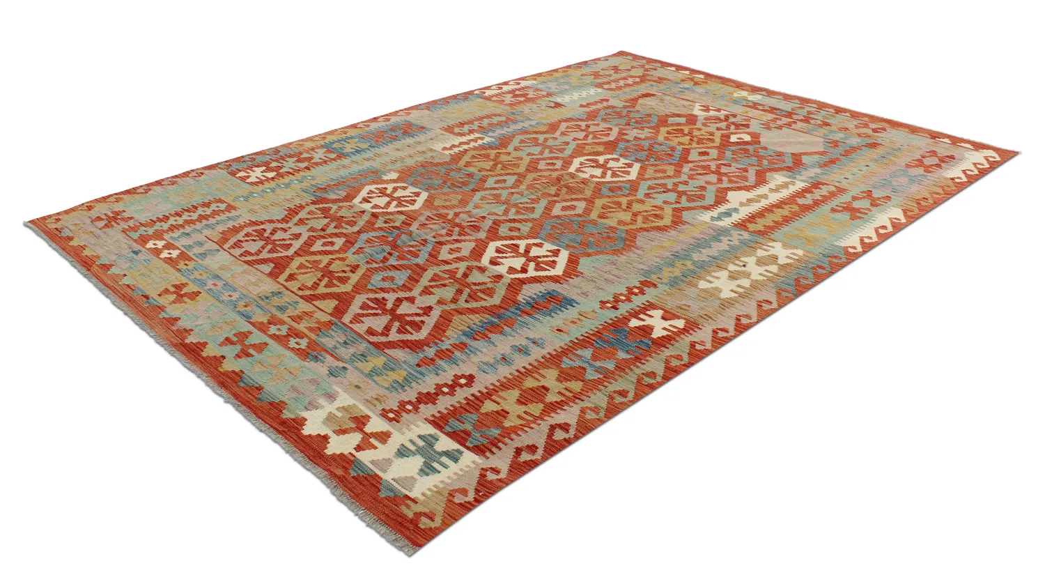 Orientalisk kelimmatta 291 x 200 cm