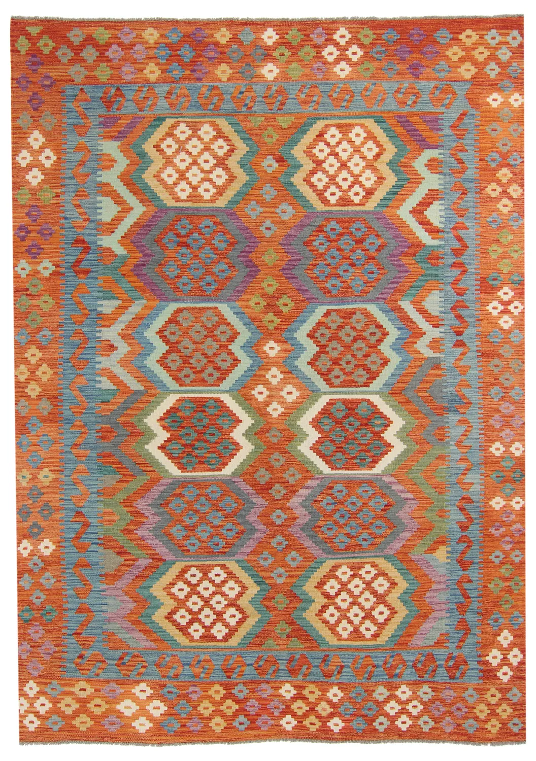 Orientalisk kelimmatta 291 x 207 cm